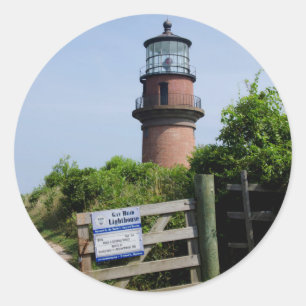 Adesivo EUA, Massachusetts, Martha's Vineyard, Aquinnah.