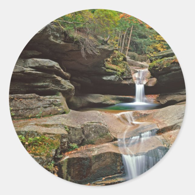 Adesivo EUA, Nova Inglaterra, New Hampshire, White Mountai (Frente)