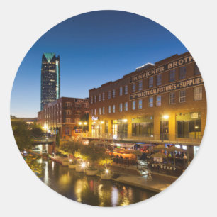 Adesivo EUA, Oklahoma, Oklahoma City, Bricktown