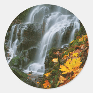Adesivo EUA, Oregon, Fairy Falls, Desfiladeiro do Rio Colu