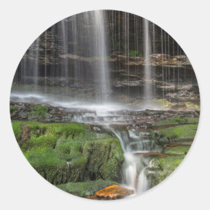 Adesivo EUA, Pensilvânia, Benton. Cachoeira Delicada