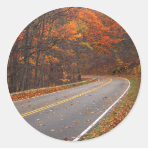Adesivo EUA, Virginia, Shenandoah National Park, Skyline