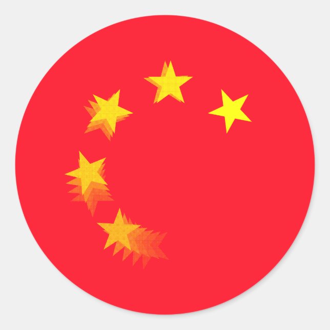 Adesivo EUA vs. CHINA/CHINA (Frente)
