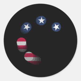 Adesivo EUA vs. CHINA / EUA