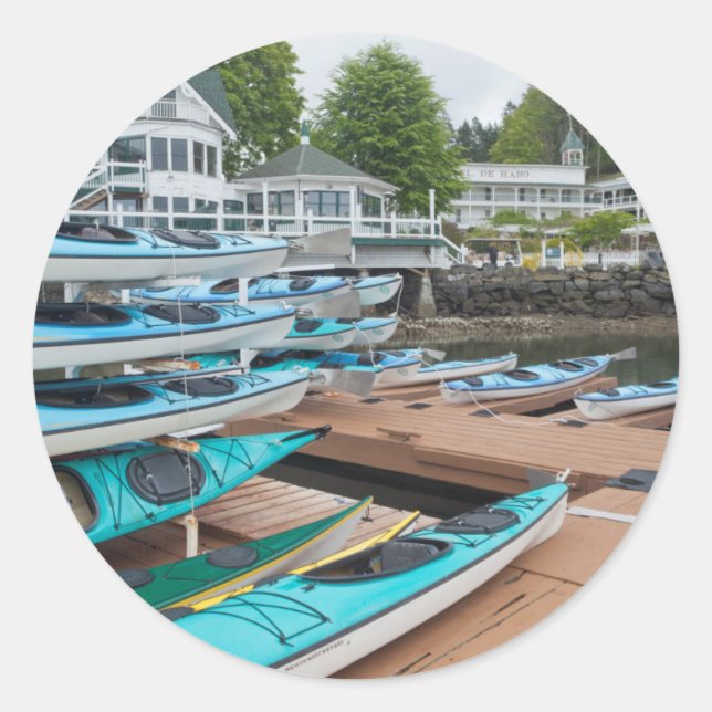 Adesivo EUA, Washington, San Juan Islands (Frente)