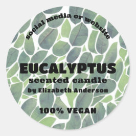 Adesivo Eucalyptus Candle