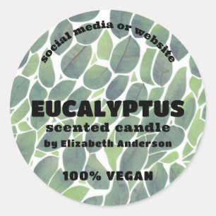 Adesivo Eucalyptus Candle
