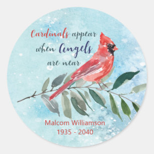 Adesivo Eucalyptus Cardinals Celebração do Memorial da V