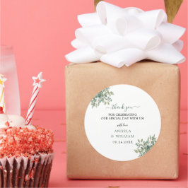 Adesivo Eucalyptus deixa casamento