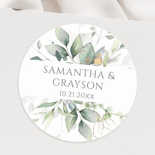 Adesivo Eucalyptus Greenere Dourado Deixa Elegante