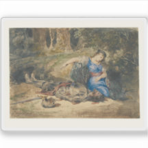 Eugène Delacroix - A Morte de Lara