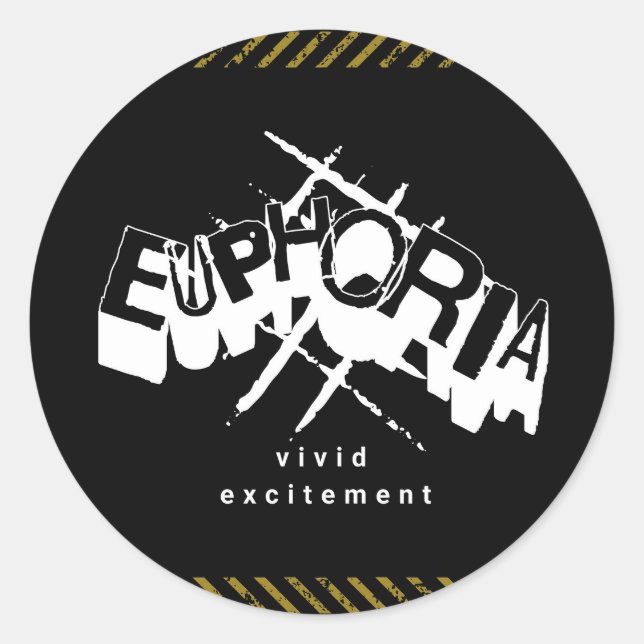Adesivo Euphoria Vivid Entusiasmo (Frente)