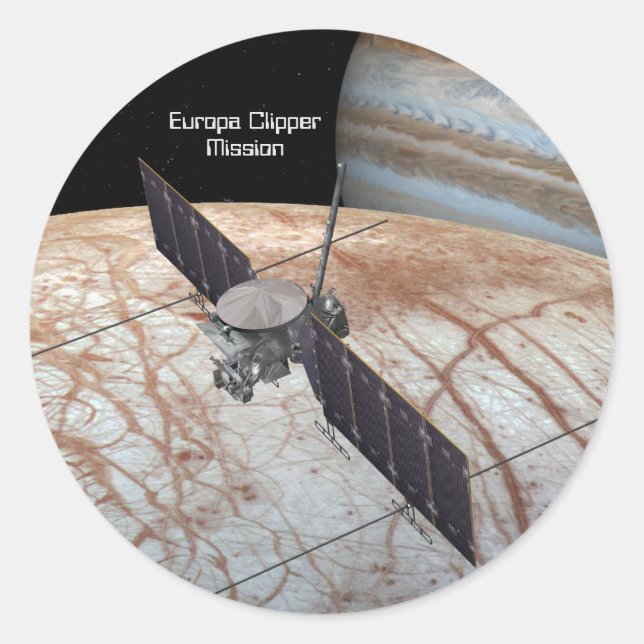 Adesivo Europa Clipper Mission (Frente)