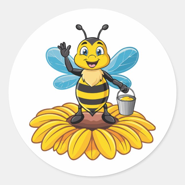 Adesivo European honey bee (Frente)