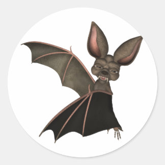 Adesivo Europeia: Arte Colecionável: Vampiro Bat (bat1)