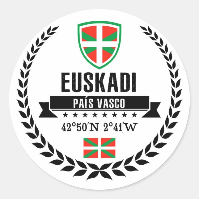 Adesivo Euskadi (Frente)
