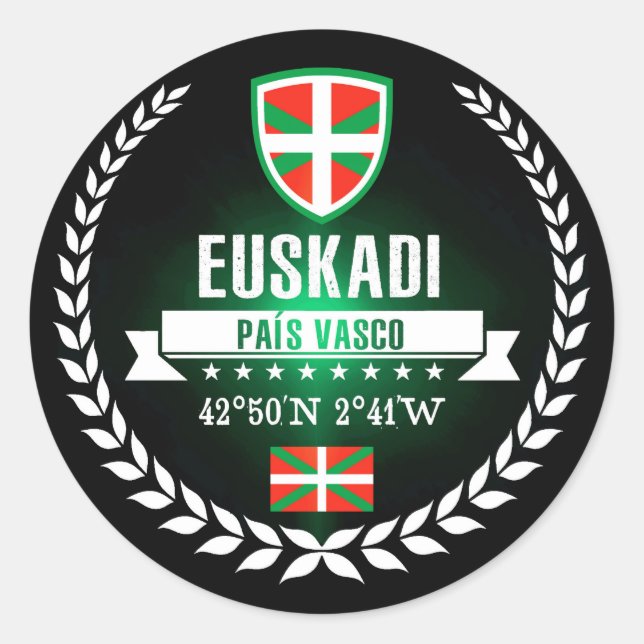 Adesivo Euskadi (Frente)