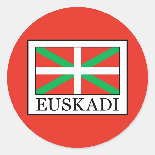 Adesivo Euskadi (Frente)
