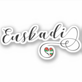 Adesivo Euskadi, Bandeira do Coração do País Basco