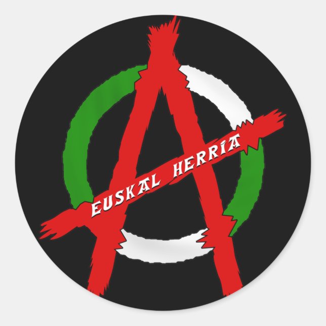 Adesivo Euskal Anarchy Sticker (Frente)