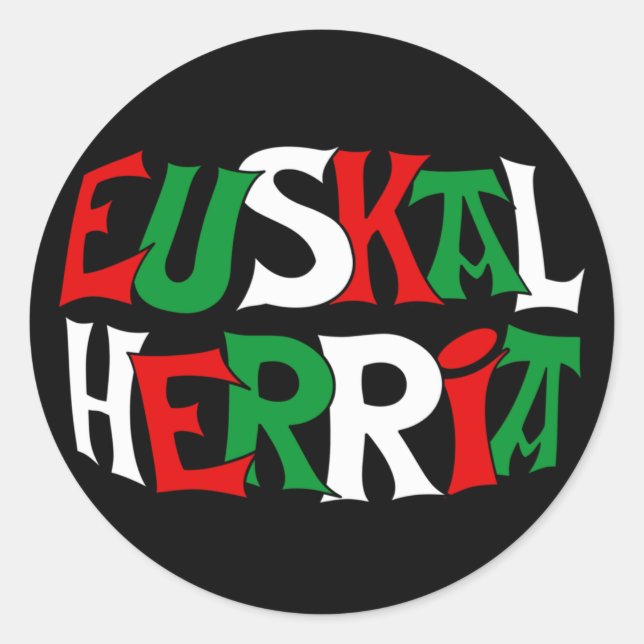 adesivo euskal herria (Frente)