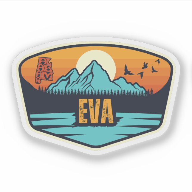 Adesivo Eva, Alabama (Frente)