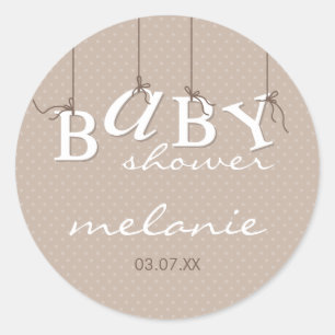 Adesivo EVENT STICKER: letras para bebês 3