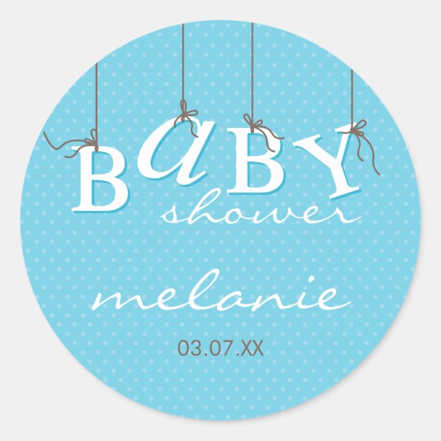 Adesivo EVENT STICKER :: letras para bebês 8 (Frente)