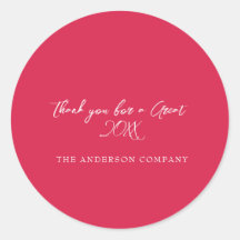 Evento de Apreciação do Funcionário Vermelho