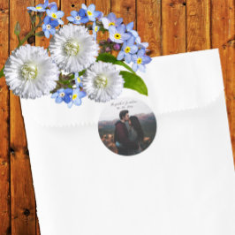 Adesivo Evento Personalizado de Casamento de Fotos