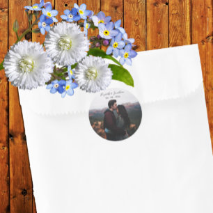 Adesivo Evento Personalizado de Casamento de Fotos
