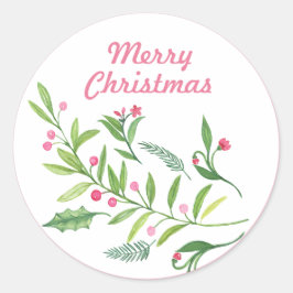 Adesivo Evergreen Swag | Feliz Natal
