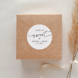 Adesivo EVERLEIGH Love é Sweet Sticker 1,5" (folha de 20)