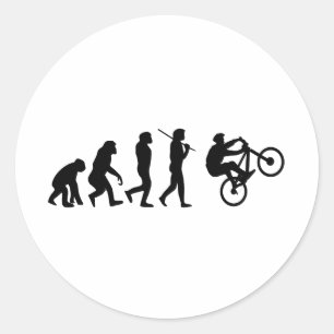 Adesivo Evolução do ciclista