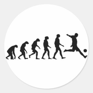 Adesivo Evolução do futebol