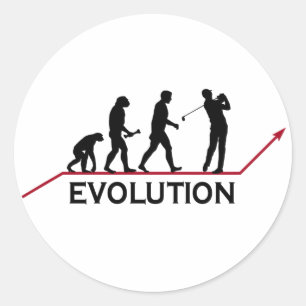 Adesivo Evolução do golfe