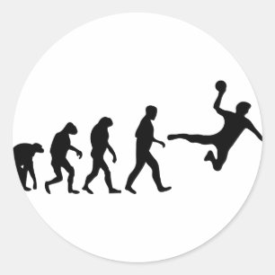 Adesivo evolução do handball