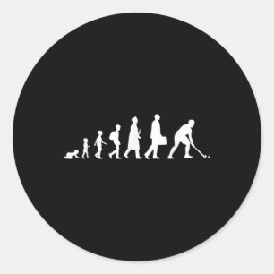Adesivo Evolução do Jogador de Hóquei em Campo Esportes Re