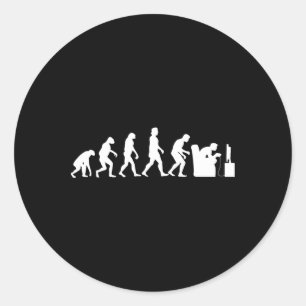 Adesivo Evolução do jogo Engraçado Retro-game Nerd
