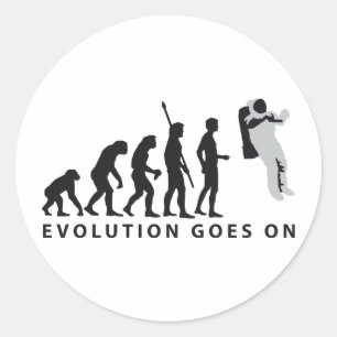 Adesivo evolution astronaut