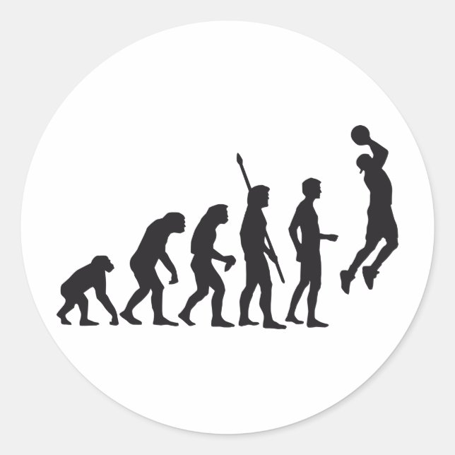 Adesivo evolution basketball (Frente)