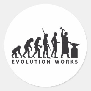 Adesivo evolution blacksmith