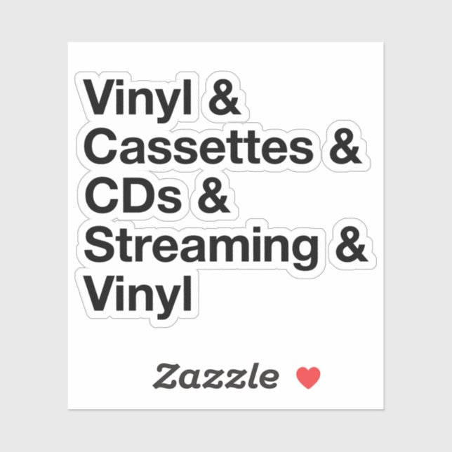 Adesivo Evolution of Music Sticker (Folha)