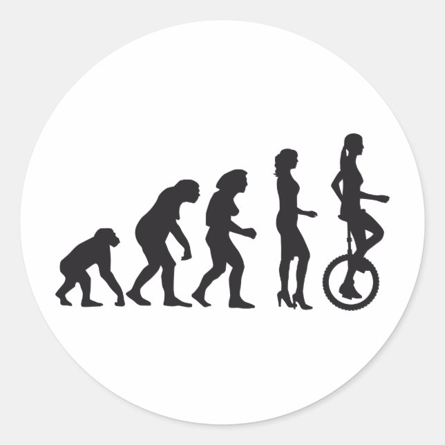 Adesivo evolution unicycle (Frente)