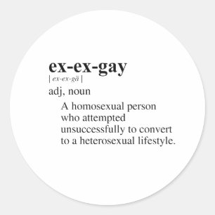 ADESIVO EX-EX-GAY