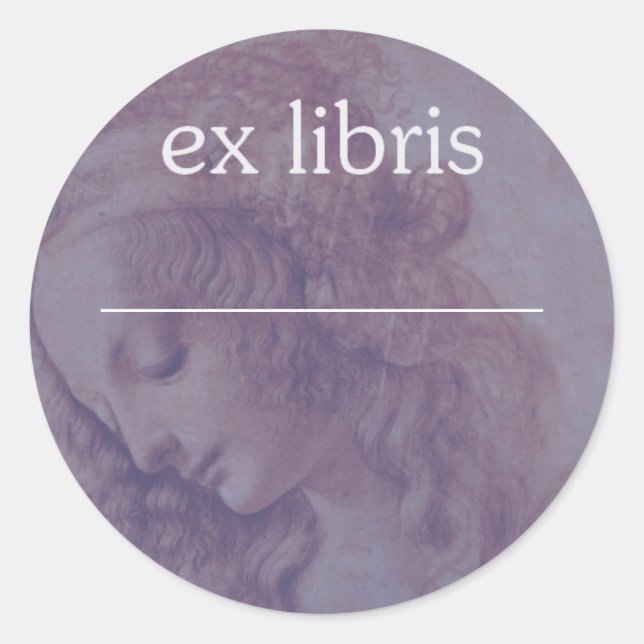 Adesivo ex-líbris.......... (Frente)