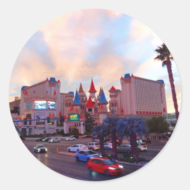 Adesivo Excalibur Hotel 3-3 Stickers (Frente)