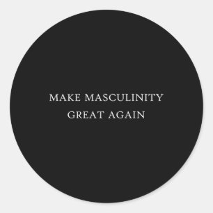Adesivo Excelente De Masculinidade Novamente Pai Engraçado