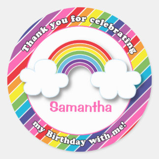 Adesivo Excelente de última hora crianças festas obrigado