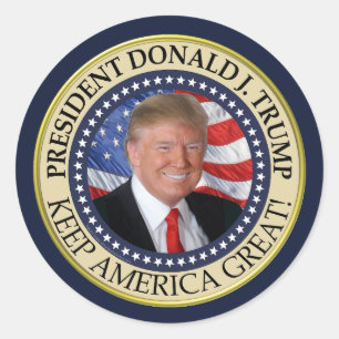 Adesivo Excelente do Presidente Donald Trump 2020 Keep Ame